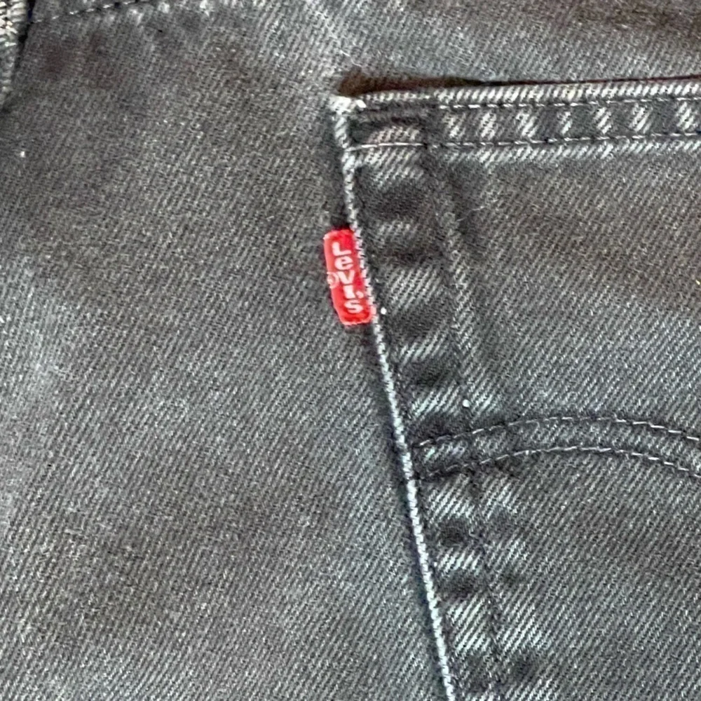 Levi’s 550 classic straight leg denim men’s jeans black 34 waist zipper fly